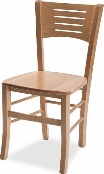 MIKO Dřevěná židle Atala masiv Třešeň