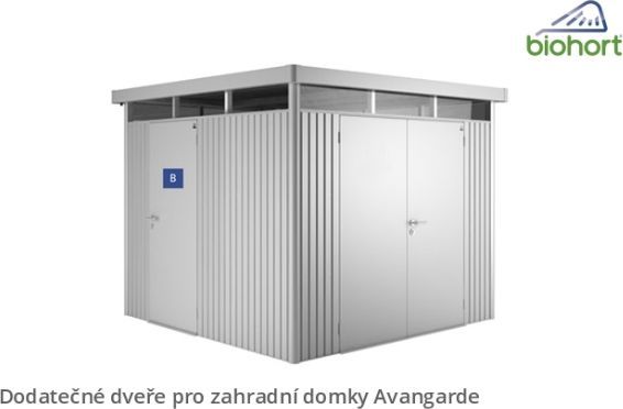 Dodatečné dveře pro zahradní domky Avantgarde