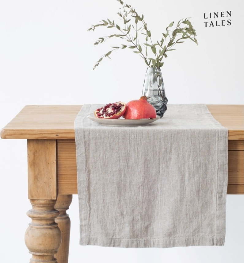 Lněný běhoun na stůl 40x150 cm – Linen Tales