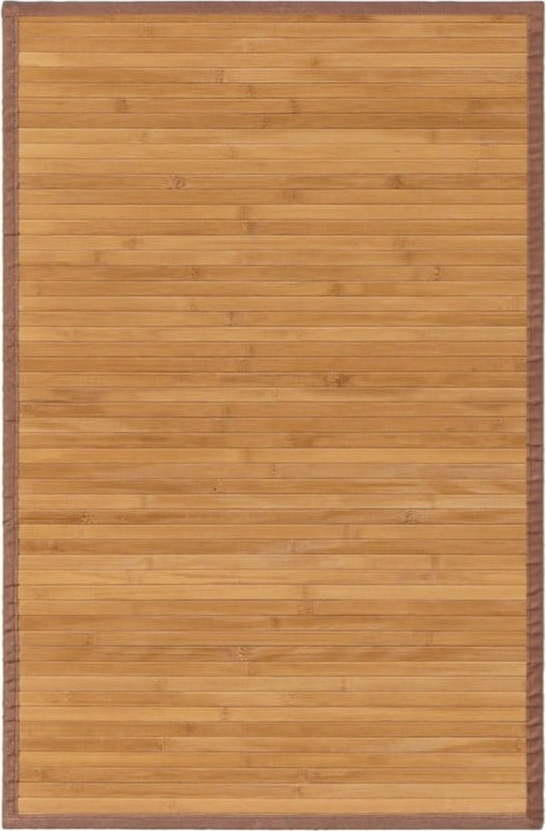 Bambusový koberec v přírodní barvě 60x90 cm – Casa Selección