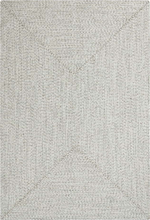 Bílý/béžový venkovní koberec 170x120 cm - NORTHRUGS