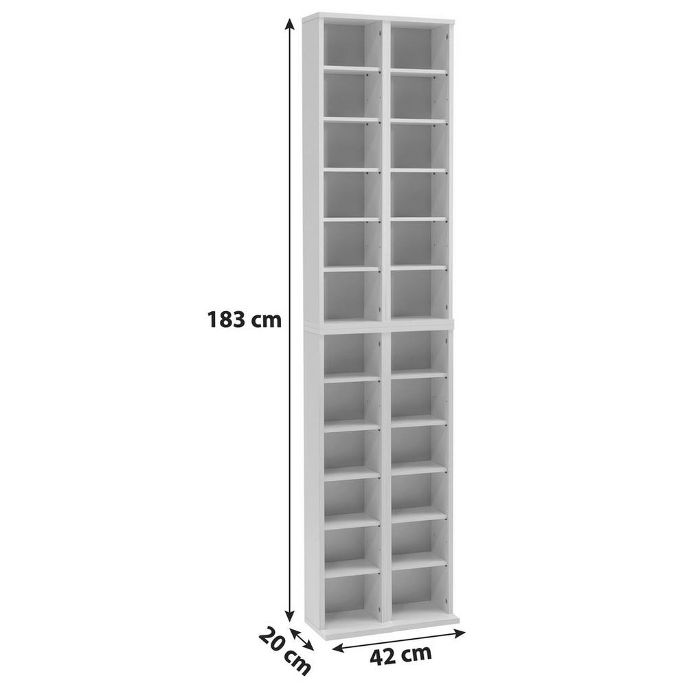 CD Regál Almera š: 42 cm dub sonoma