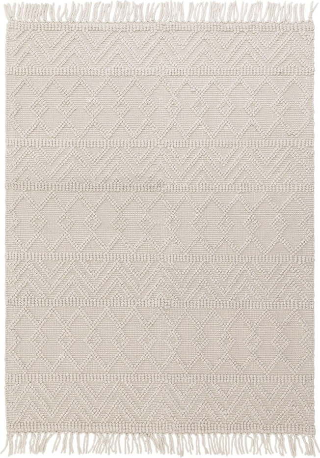 Krémový vlněný koberec 160x230 cm Asra – Asiatic Carpets