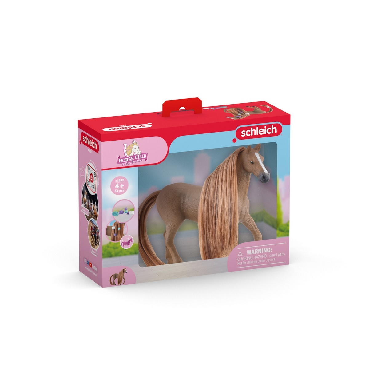 Schleich 42582 Klisna anglického plnokrevníka s česací hřívou