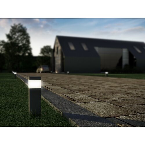 Panlux NOS-E14 Zahradní svítidlo s pohybovým senzorem Gard antracit, 60 W