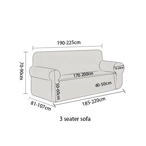 4Home Napínací potah na dvojkřeslo Marble, 145 - 185 cm