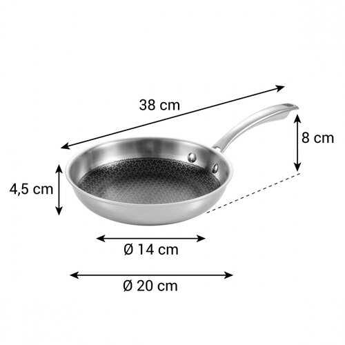 TESCOMA Pánev SteelCRAFT ¤ 20 cm