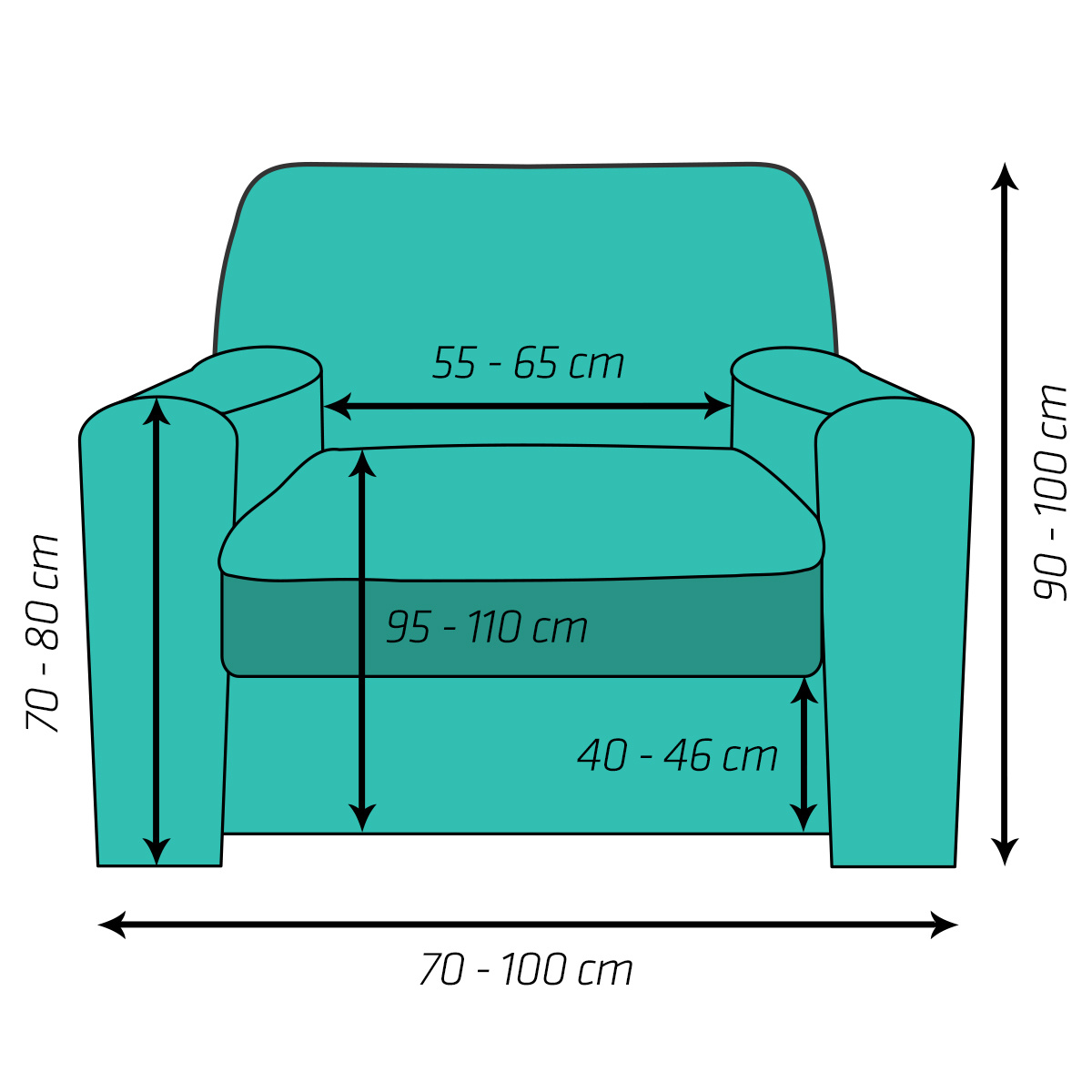 4Home Multielastický potah na sedací soupravu Comfort smetanová, 180 - 220 cm