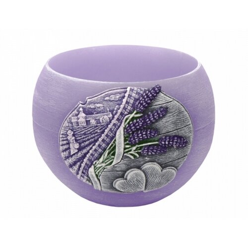 Dekorativní svíčka Bartek Candles Lavender Kiss - Fialová 280 g