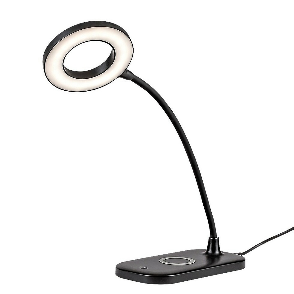 Rabalux 74013 stolní LED lampa Harding, 5 W, černá