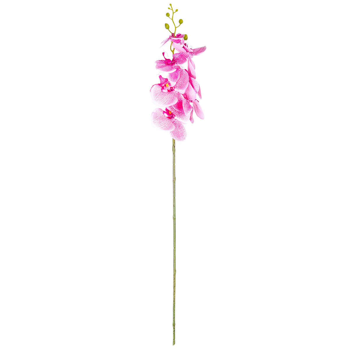 Umělá Orchidej tm. růžová, 86 cm