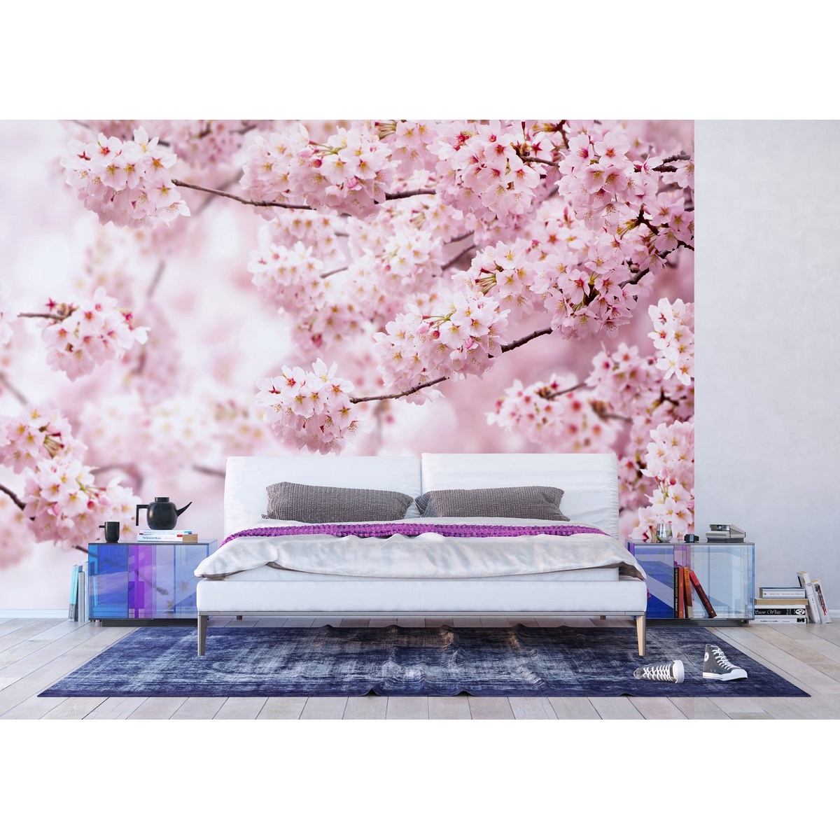 Vliesová fototapeta XXL Sakura 360 x 254 cm, 4 díly