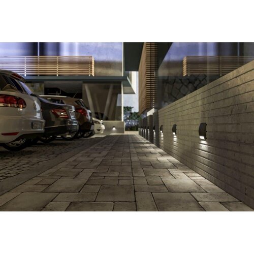 Panlux PN42100021 Zahradní LED nástěnné svítidlo Leon square bílá, 4 W