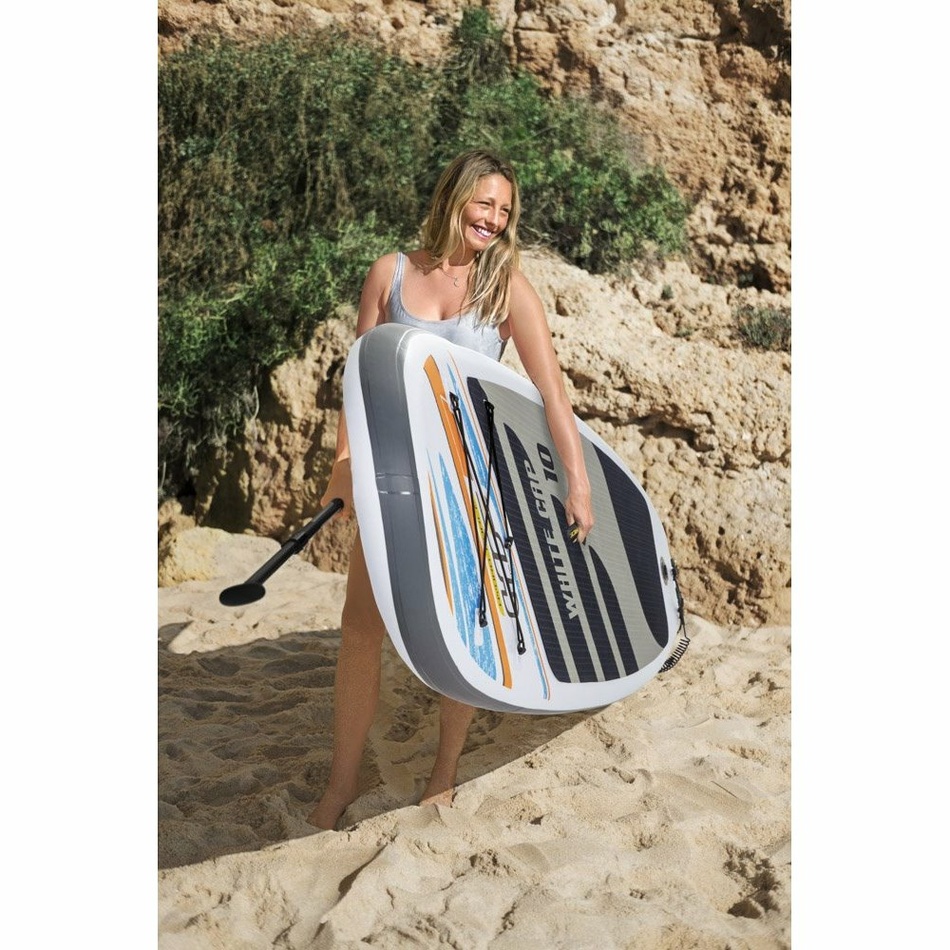 Bestway Paddle Board White Cap Set, 305 x 84 x 12 cm