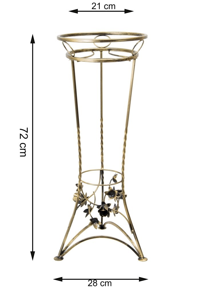 DekorStyle Kovový stojan na květináč Sibyl