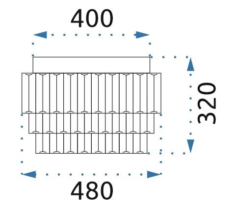 TooLight Křišťálové stropní svítidlo LED APP776-1C stříbrné