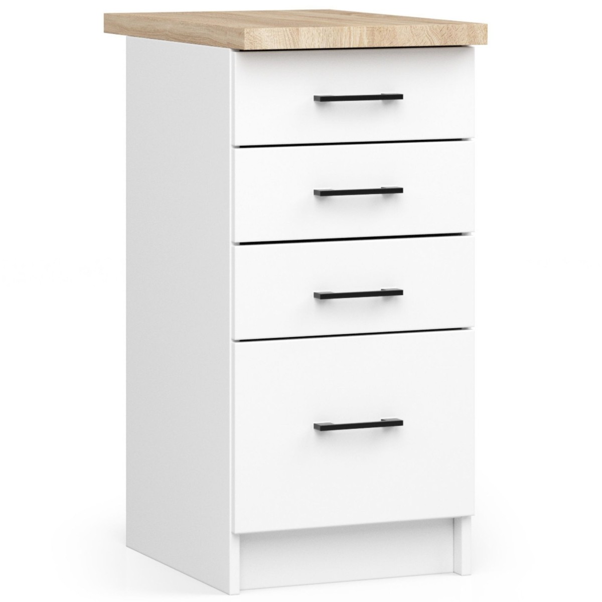 Ak furniture Kuchyňská skříňka Olivie S 40 cm 4S bílá