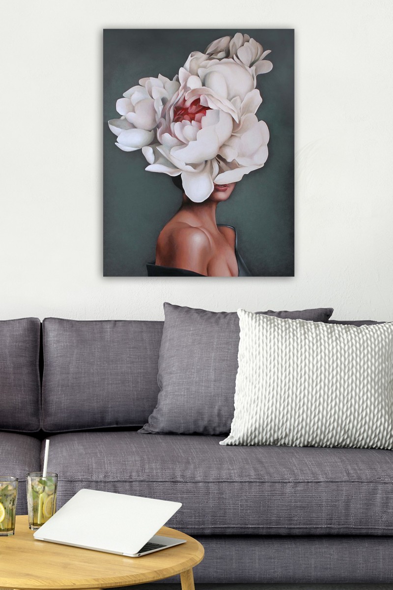 Hanah Home Obraz BLOSSOMING WOMAN II 50x70 cm