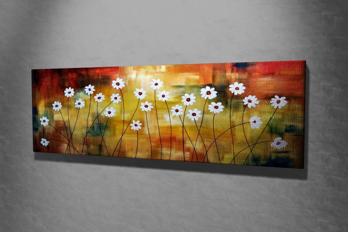 Wallity Obraz na plátně Daisy hood PC146 30x80 cm