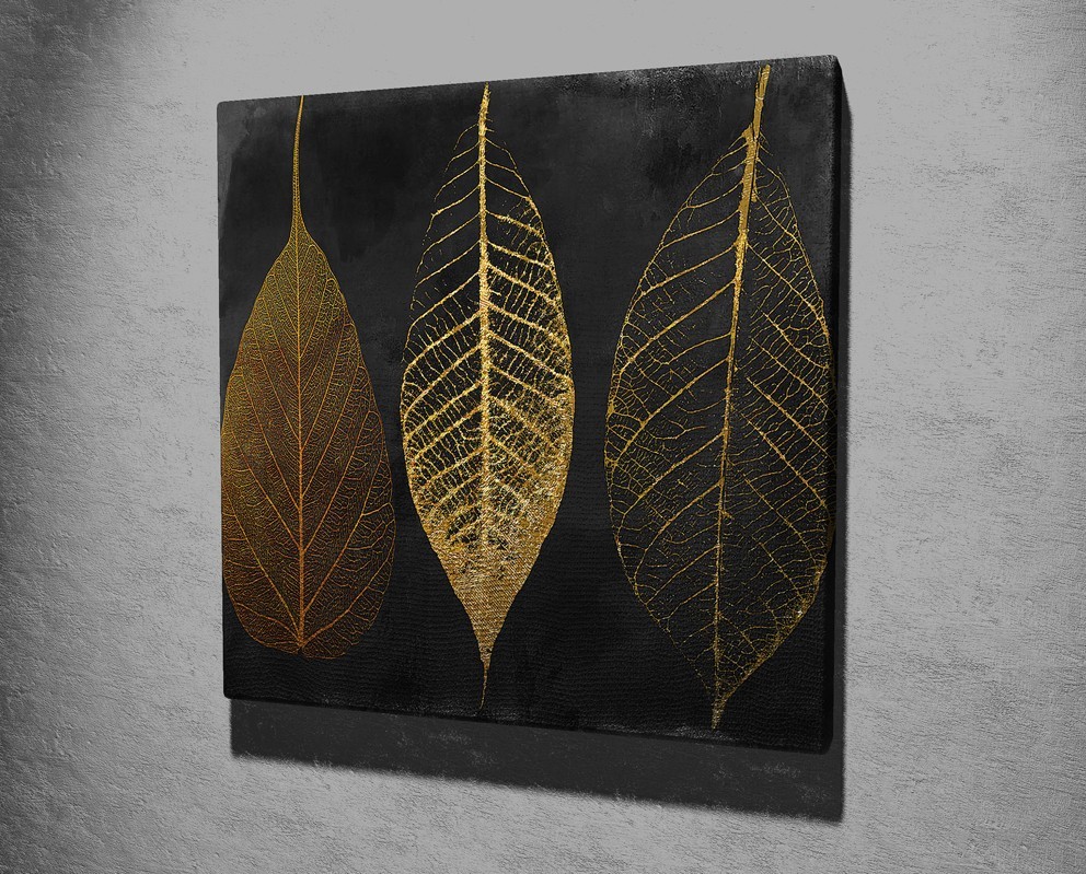 Wallity Obraz na plátně Leaves KC139 45x45 cm