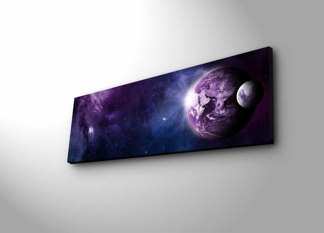 Wallity Obraz s LED osvětlením UNIVERSE 30 x 90 cm