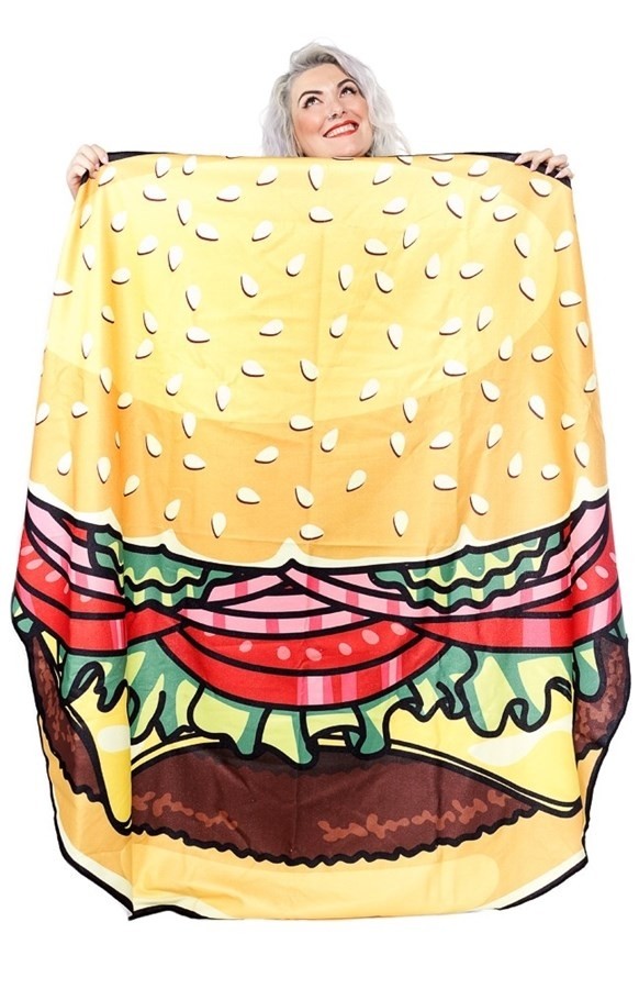 Tutumi Plážová osuška Hamburger 150 cm