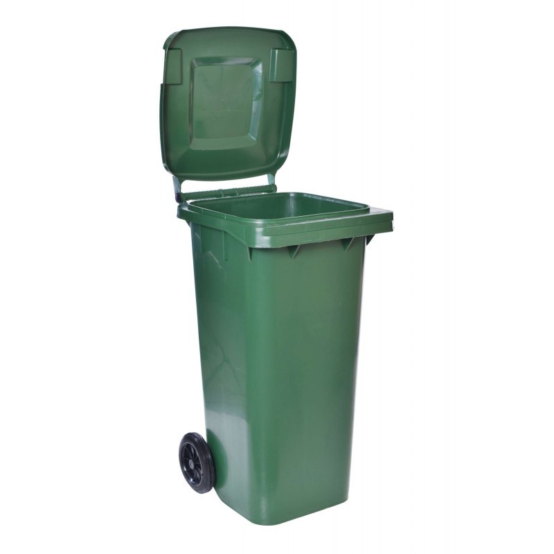 TZB Poplenice na odpady  120L - zelená