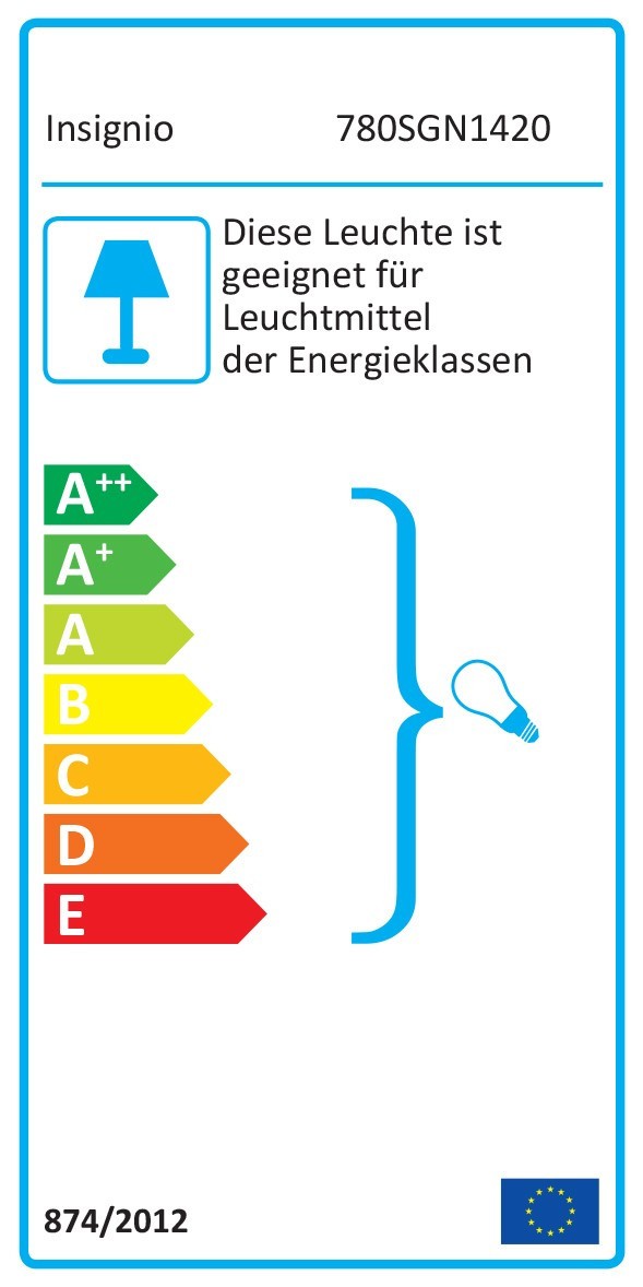 Opviq Stojací lampa AYD II 140 cm bílá