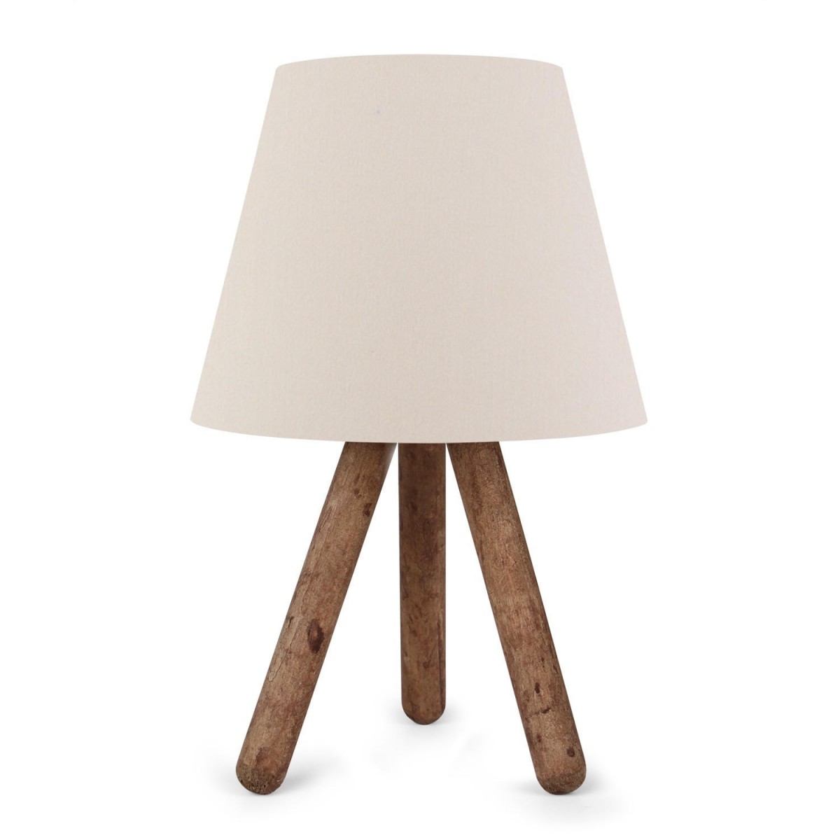 Opviq Stolní lampa Bechos 33 cm bílá/hnědá