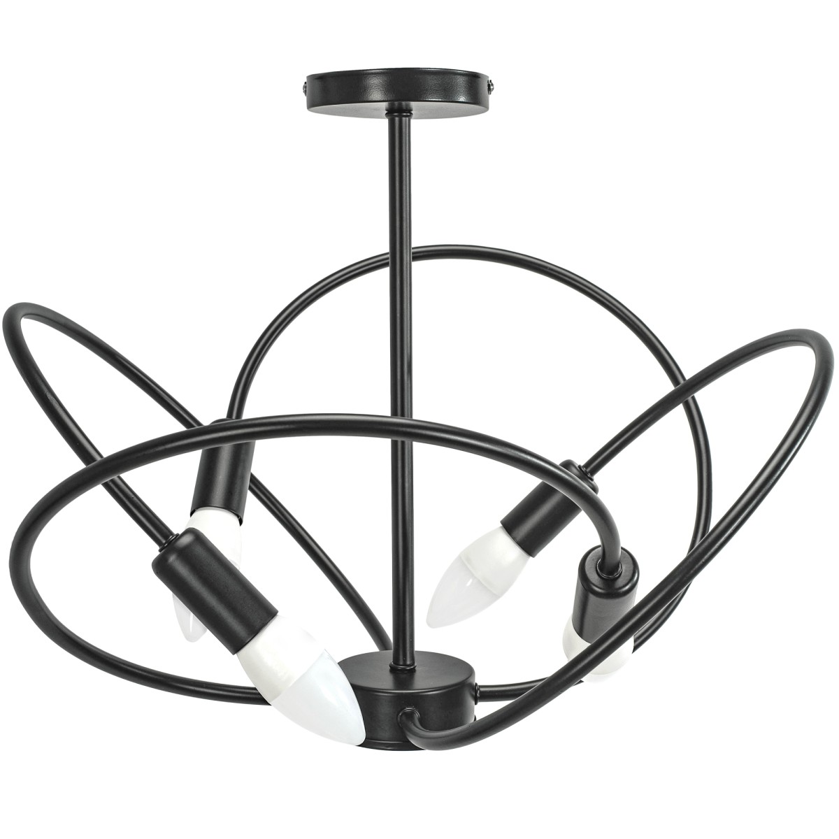 TooLight Stropní svítidlo Lampa 4 APP1093-4C černé