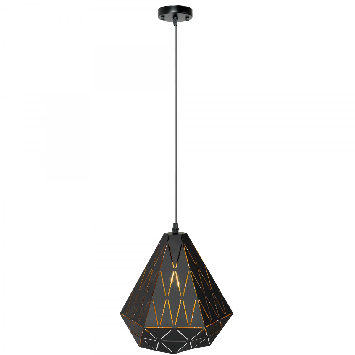 Stropní svítidlo TooLight LOFT GEOMETRIC černá