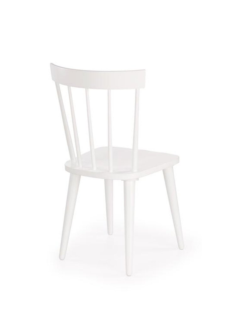 Jídelní židle BARKLEY – masiv, bílá