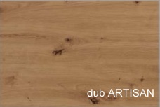 ArtCross PC stolek KIER Barva: Dub artisan