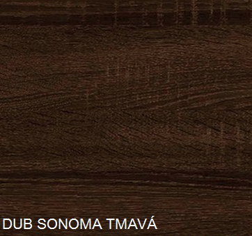 ArtCross Předsíňová stěna PRINCE 1 Barva: DUb sonoma tmavá