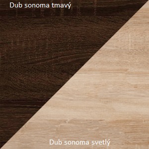 ArtCross TV stolek ORION Barva: Dub sonoma světlý / dub sonoma tmavý