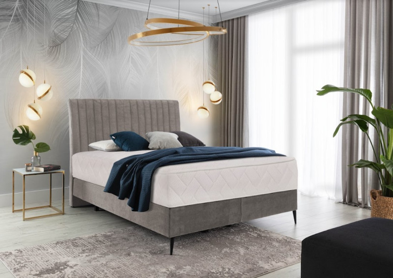 Artelta Manželská postel BLANCA Boxspring | 180 x 200 cm Barva: Lukso 24