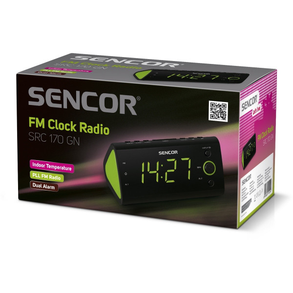 Sencor SRC 170 GN radiobudík, zelená