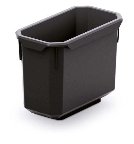 Prosperplast Sada úložných boxů 6 ks XEBLOCCK 14 x 7,5 x 28 cm černo-červená