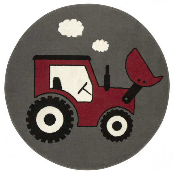 Dětský koberec Luna Kids 534457/51915 Traktor, krémový