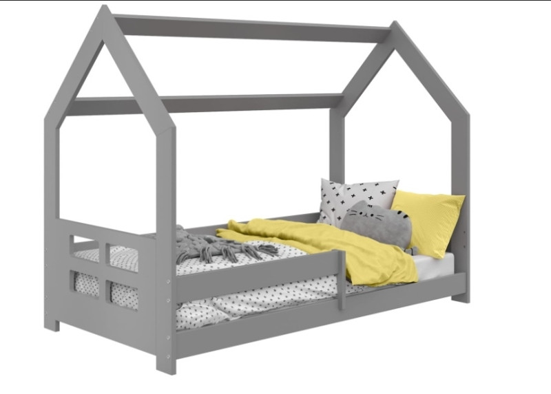 Dětská postel SPECIOSA D5D 80x160, šedá