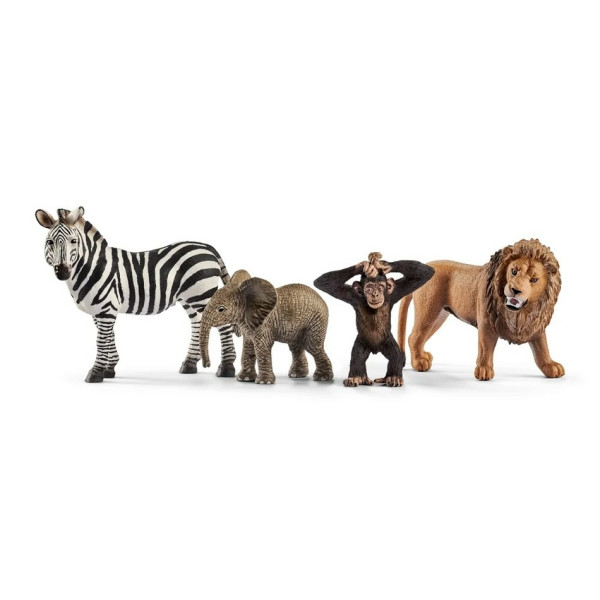 Schleich 42387 Divoká zvířata, 4 ks