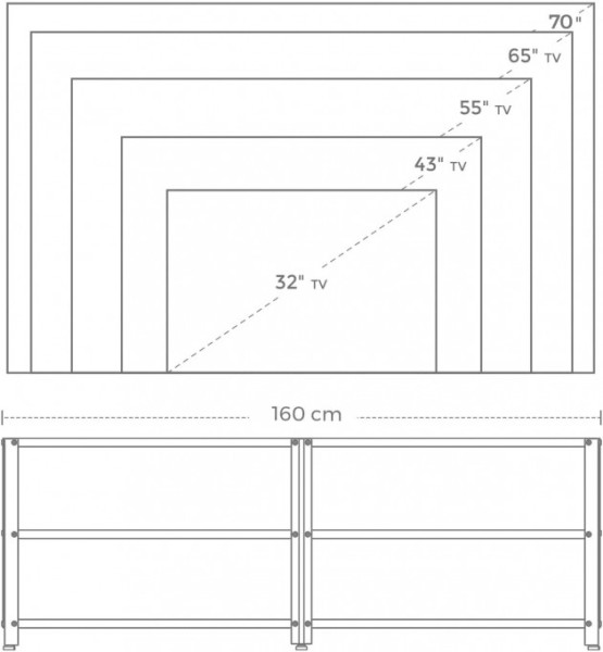 Tv stolek LTV095B01