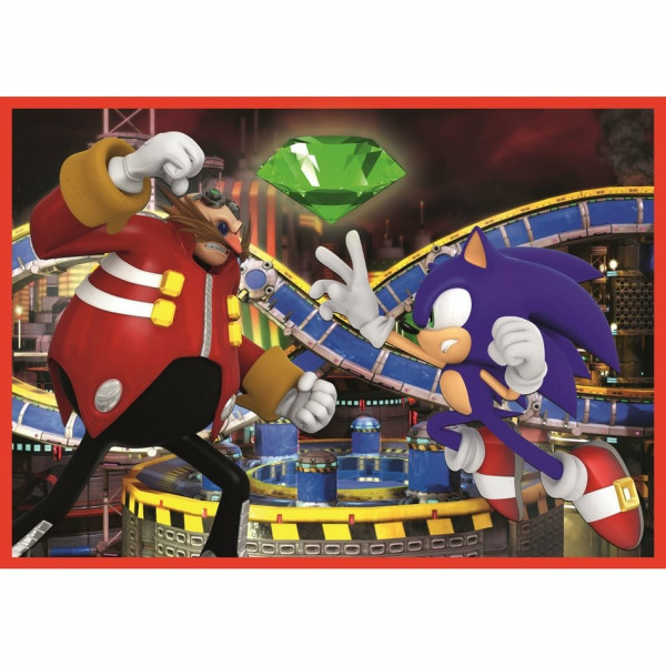 Trefl Puzzle Sonic Dobrodružná jízda, 4v1 (35, 48, 54, 70 dílků)