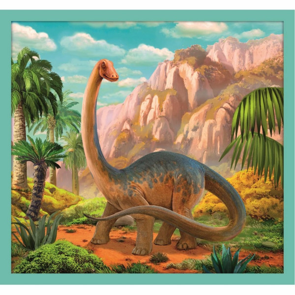 Trefl Puzzle Dinosauři, 10v1