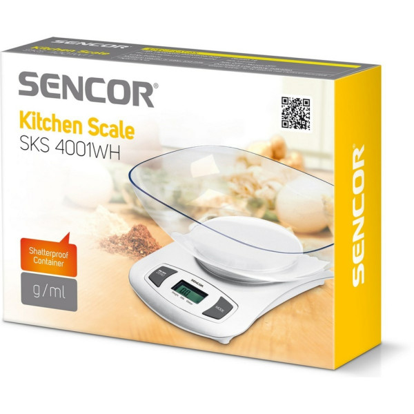 Kuchyňská váha digitální SKS 4001WH, Sencor