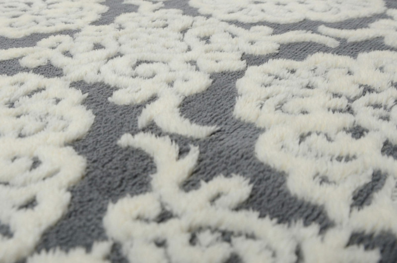 Tutumi Koberec Clover Bolonia šedý, velikost 140x200
