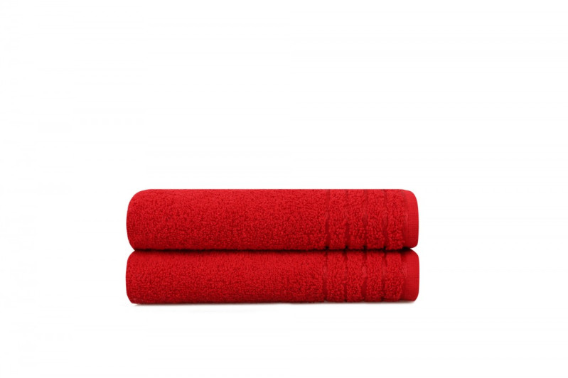 Lessentiel Sada 2 ks ručníků REDNOTE 50x90 cm červená
