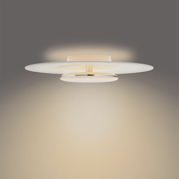 Philips 8720169195257 stropní LED svítidlo Garnet, bílá, 1x 40 W 4200lm 2700K IP20