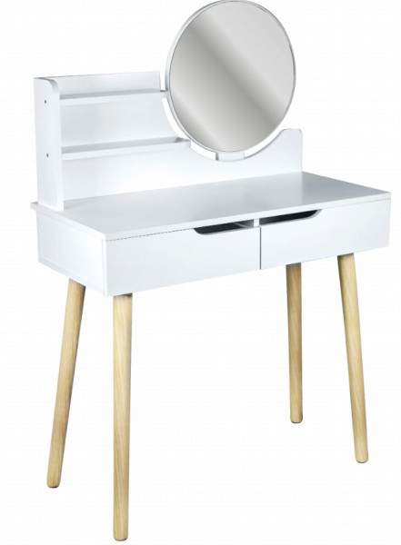 ArtJum Toaletní stolek SCANDI 2 bílá | CM-989252