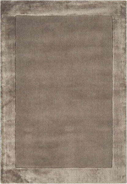 Hnědý ručně tkaný koberec s příměsí vlny 80x150 cm Ascot – Asiatic Carpets